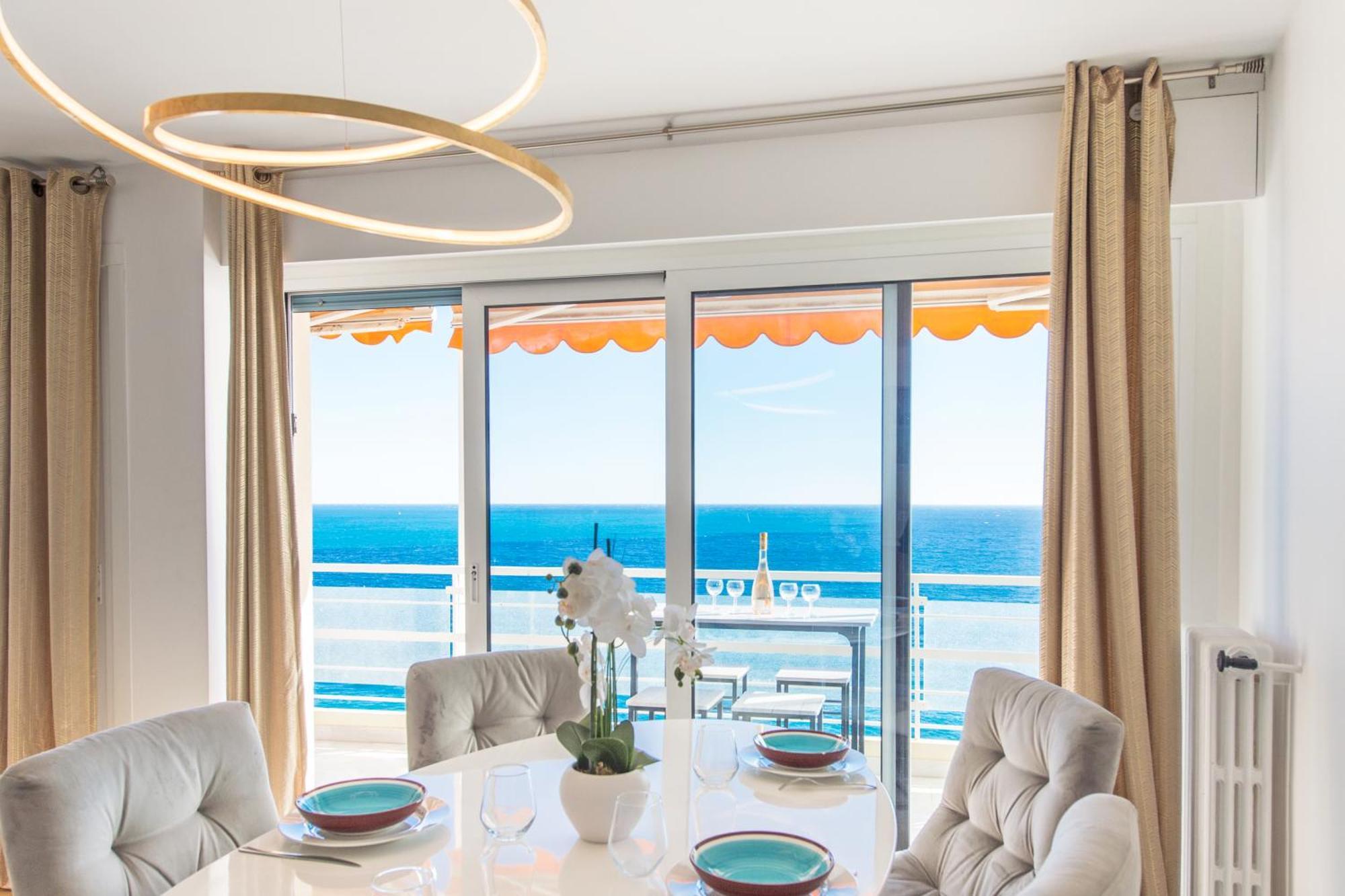 Luxueux - Terrasse Vue Mer - Parking Prive - Bo Saint-Antoine  ภายนอก รูปภาพ